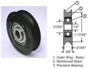 Nylon Wheel (HS-11-227)