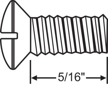 10-24 X 5/16  OVAL HEAD SCREW (HS-20-516)
