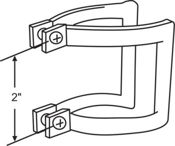 Shower Door Handle Set (HS-22-67PA)