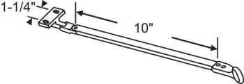 10in PUSH BAR ASSEMBLY (AM-29-105-10A)