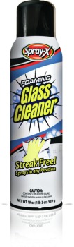 Spray-X 19oz Foaming Glass Cleaner (SP-59-101)