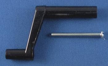 1-3/4 Blk Plastic Crank Handle (HS-881P BLK)
