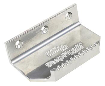 Aluminum Foot Door Pull Silver (HS-91-670SV)
