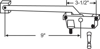 Swing Lite Casement Operator (HS-900-366RH)