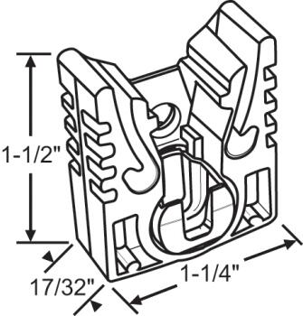 1/2in Pivot Lock Shoe (SS-96AA-66-1)