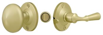 Mortise Brass Handle Lock 1 3/4 Backset  Brass (HS-17-144)