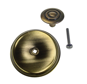 With Screw Antique Brass (HS-8-696AB)